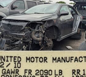 junkyard find 2010 toyota corolla final days of nummi edition