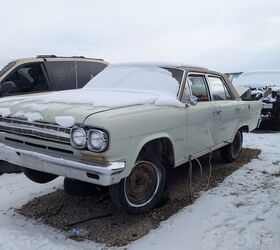 junkyard find 1966 rambler classic 550 4 door sedan