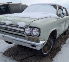 junkyard find 1966 rambler classic 550 4 door sedan