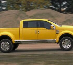 a trio of trucks concepts from days gone by, Ford F 350 Mighty Tonka concept