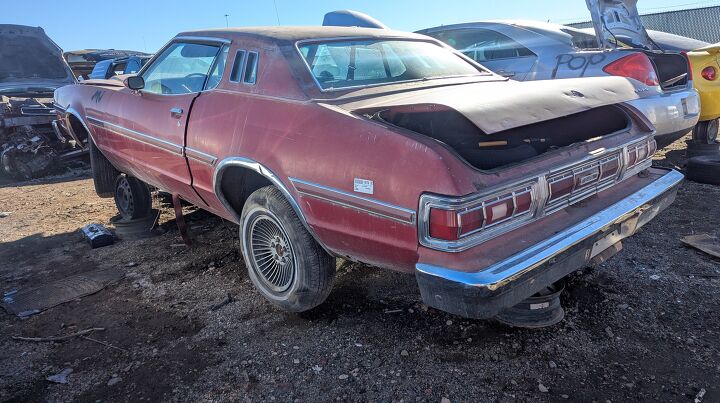 junkyard find 1976 ford elite