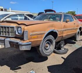 junkyard find 1976 ford elite