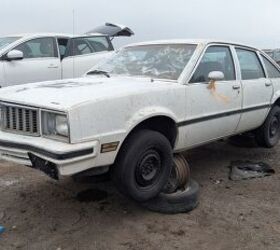 junkyard find 1981 pontiac phoenix 5 door hatchback