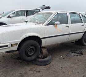 junkyard find 1981 pontiac phoenix 5 door hatchback