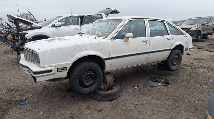 junkyard find 1981 pontiac phoenix 5 door hatchback