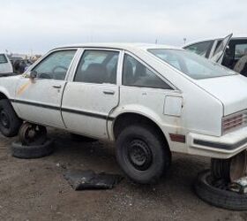 junkyard find 1981 pontiac phoenix 5 door hatchback