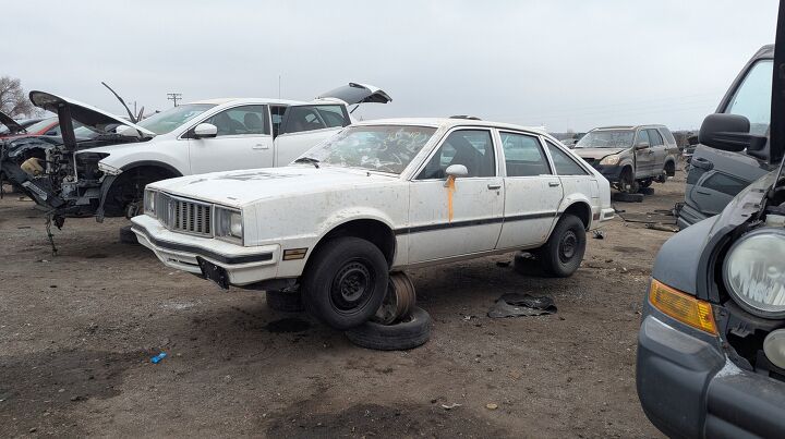junkyard find 1981 pontiac phoenix 5 door hatchback