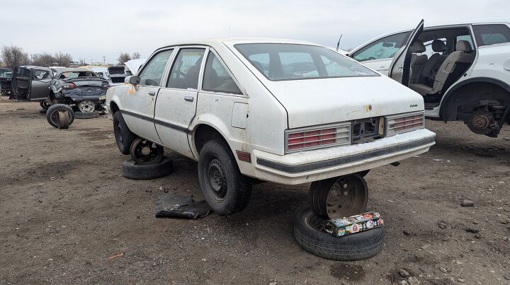 junkyard find 1981 pontiac phoenix 5 door hatchback