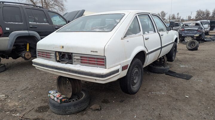 junkyard find 1981 pontiac phoenix 5 door hatchback