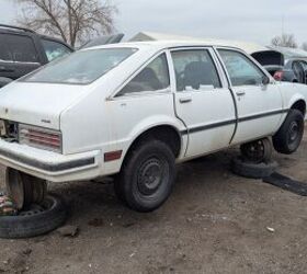 junkyard find 1981 pontiac phoenix 5 door hatchback