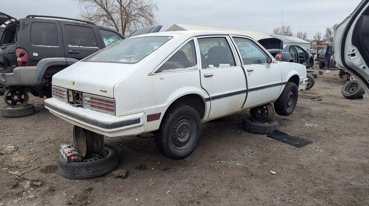 junkyard find 1981 pontiac phoenix 5 door hatchback