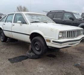 junkyard find 1981 pontiac phoenix 5 door hatchback
