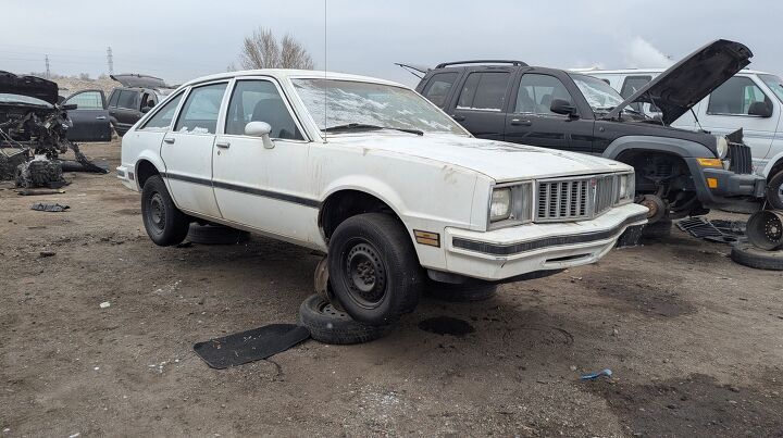 junkyard find 1981 pontiac phoenix 5 door hatchback