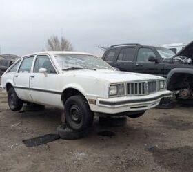 junkyard find 1981 pontiac phoenix 5 door hatchback