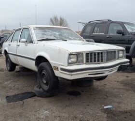 junkyard find 1981 pontiac phoenix 5 door hatchback