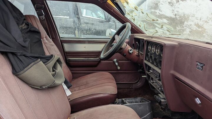 junkyard find 1981 pontiac phoenix 5 door hatchback