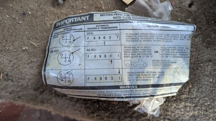junkyard find 1985 ford econoline with 4 on the floor manual