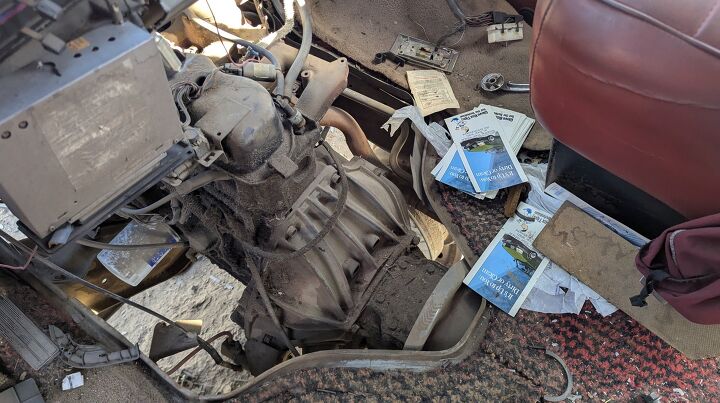 junkyard find 1985 ford econoline with 4 on the floor manual