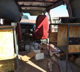junkyard find 1985 ford econoline with 4 on the floor manual