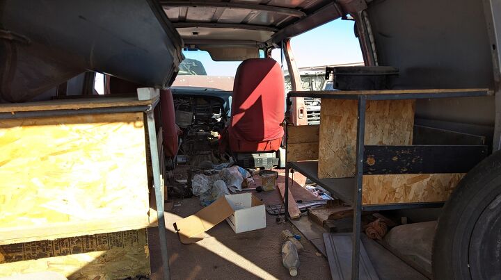 junkyard find 1985 ford econoline with 4 on the floor manual
