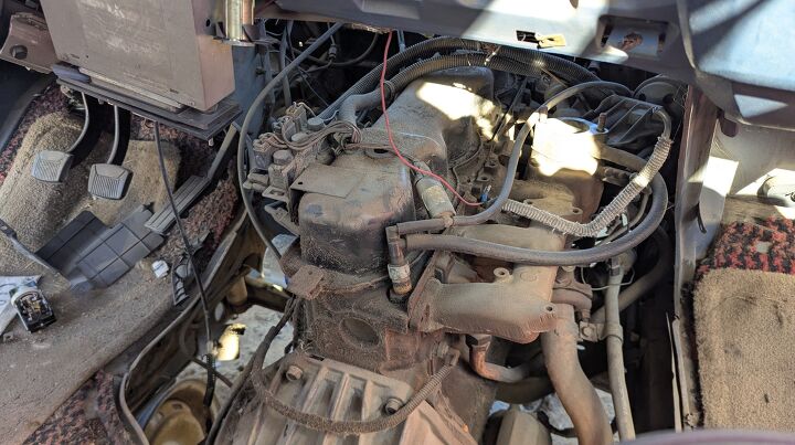 junkyard find 1985 ford econoline with 4 on the floor manual