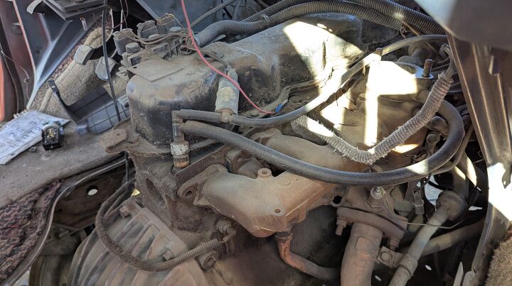 junkyard find 1985 ford econoline with 4 on the floor manual