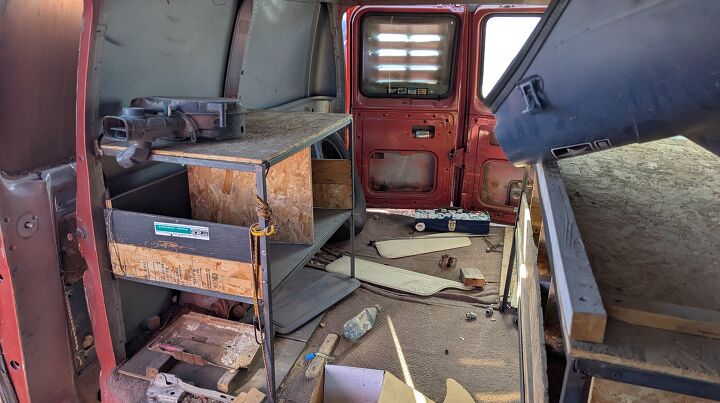 junkyard find 1985 ford econoline with 4 on the floor manual