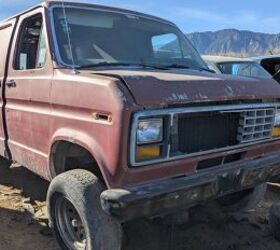 junkyard find 1985 ford econoline with 4 on the floor manual