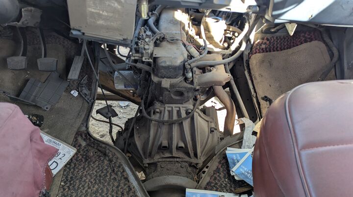 junkyard find 1985 ford econoline with 4 on the floor manual