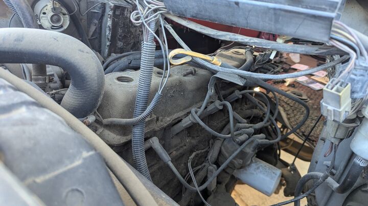 junkyard find 1985 ford econoline with 4 on the floor manual