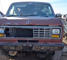 junkyard find 1985 ford econoline with 4 on the floor manual