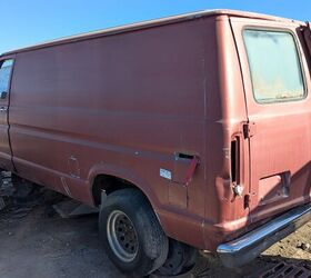 junkyard find 1985 ford econoline with 4 on the floor manual