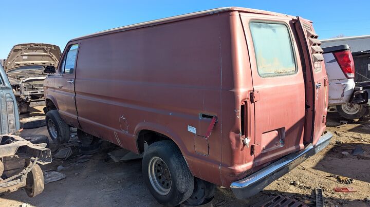 junkyard find 1985 ford econoline with 4 on the floor manual