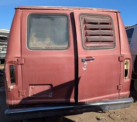 junkyard find 1985 ford econoline with 4 on the floor manual