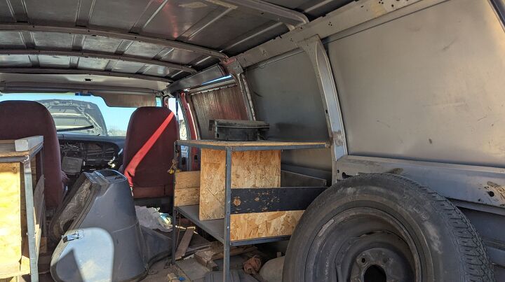 junkyard find 1985 ford econoline with 4 on the floor manual