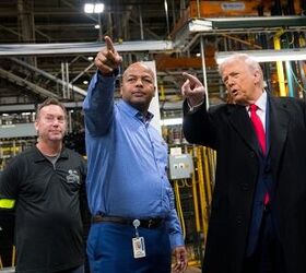 ford employee yells at trump gets flipped off by potus reprimanded by ford