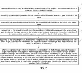 gm patents tech that changes lanes based upon where you look