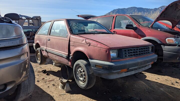 junkyard find 1986 chevrolet spectrum hatchback