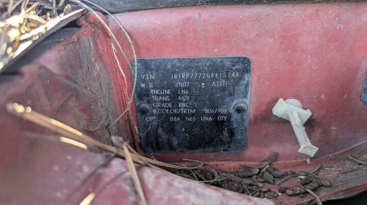 junkyard find 1986 chevrolet spectrum hatchback