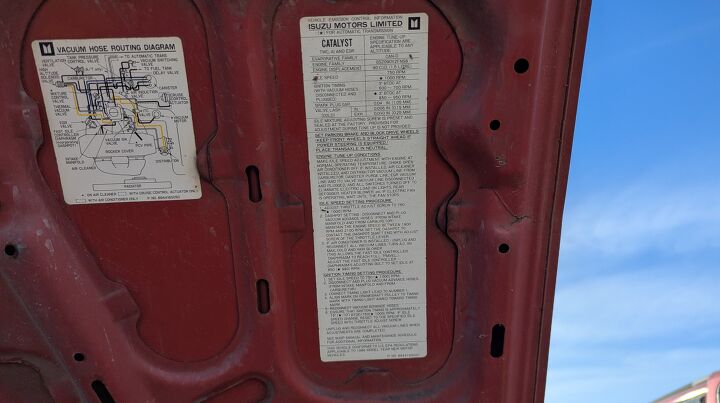junkyard find 1986 chevrolet spectrum hatchback