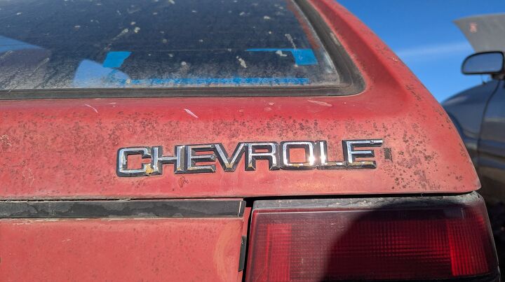 junkyard find 1986 chevrolet spectrum hatchback