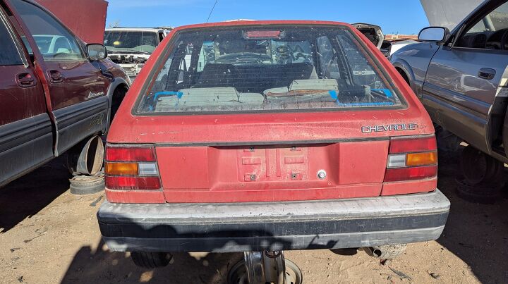 junkyard find 1986 chevrolet spectrum hatchback