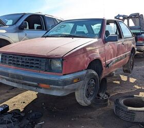 junkyard find 1986 chevrolet spectrum hatchback