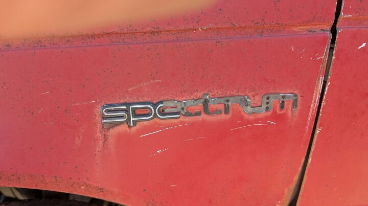 junkyard find 1986 chevrolet spectrum hatchback