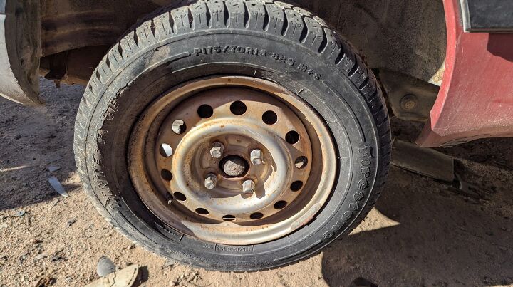 junkyard find 1986 chevrolet spectrum hatchback