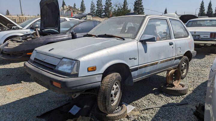 junkyard find 1986 chevrolet spectrum hatchback