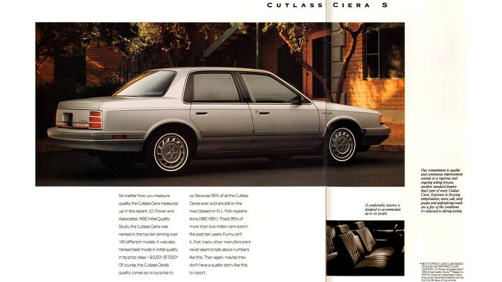 junkyard find 1993 oldsmobile cutlass ciera s with 306 842 miles