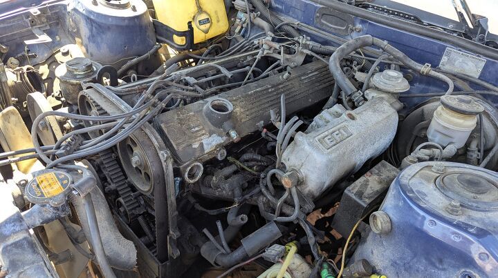 junkyard find 1983 toyota celica supra