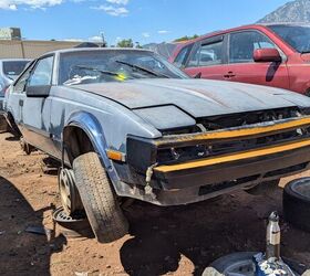 junkyard find 1983 toyota celica supra