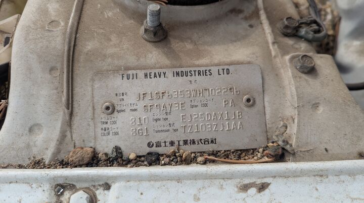 junkyard find 1998 subaru forester rhd conversion